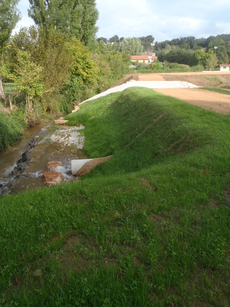 Aménagement paysager et aquatique, maintien, retenue de talus, stabilisation de berge, COMBIER PAYSAGE 71