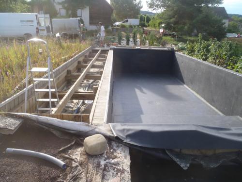 Etanchéité - membrane EPDM