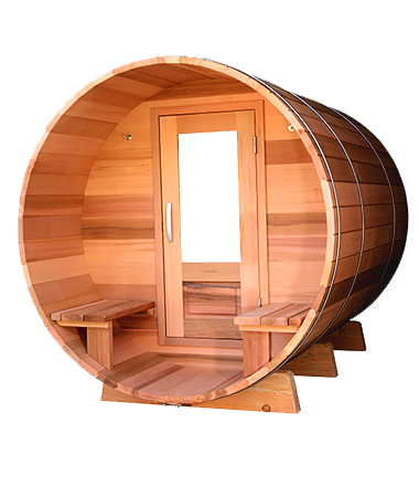 Sauna STORVATT avec alcove 180 x 240 cm