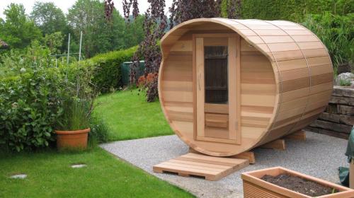 Sauna STORVATT avec casquette 180 x 150 cm