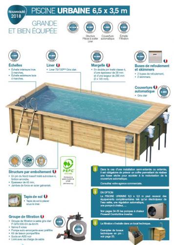 Piscine urbaine <10m²