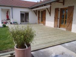 Terrasse Dallage pierre bois mélèze pin classe 4 collstrop combier paysage-aquatique-71–Aménagement-extérieur-étude-paysagiste-Macon-Chalon–Louhans–Charolles–Cluny–Paray–LeCreusot-Montceau