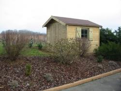 Abri Chalet carport bois alu aménagement extérieur combier paysage 71