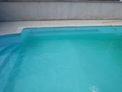 aménagement extérieur assainissement acces piscine bassin portail cloture en chantier combier paysage 71